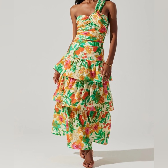 ASTR Rooni Tiered Maxi Skirt - Picture 5 of 8